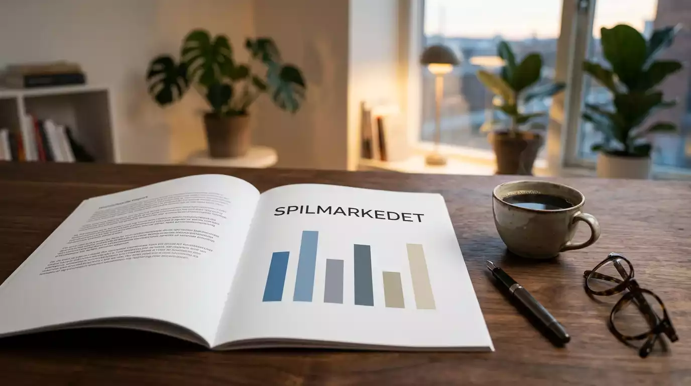 Oversigt over det danske bookmakermarked med tal fra Spillemyndigheden